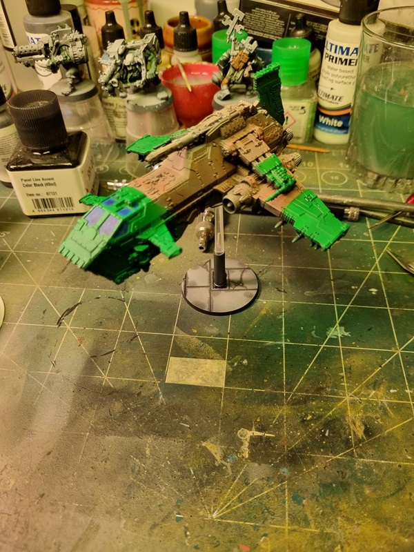 Thunderhawk Gunship - WH Horus Heresy - Epic scale Thunderhawk_gunship_wh40k_paint_9
