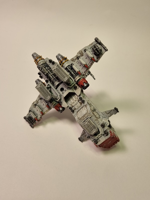 Thunderhawk Gunship - bygge nr 2 - klar! Thunderhawk_gunship_wh40k_finished_b9